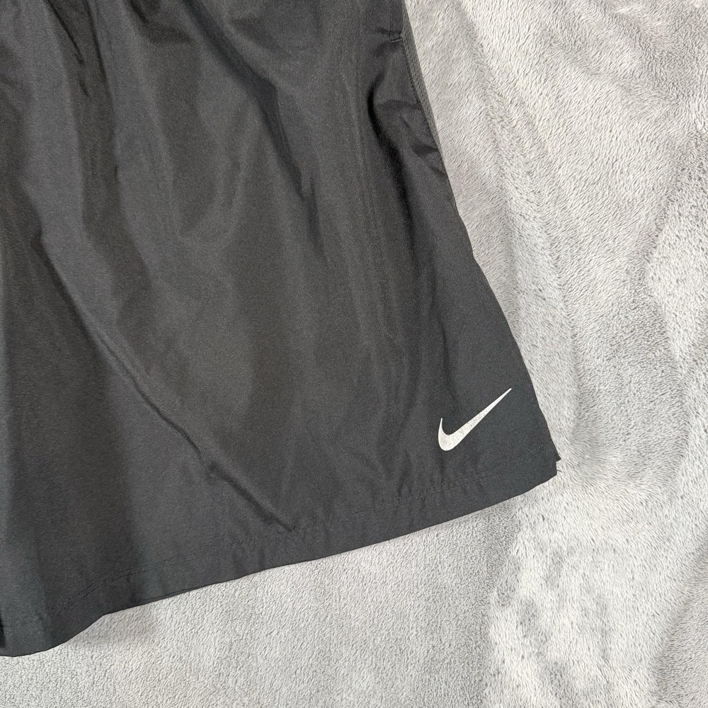 Nike Dri-FIT Shorts Youth Size 2XL Black Microfiber 11 Inch Running Gym Training - Picture 2 of 9